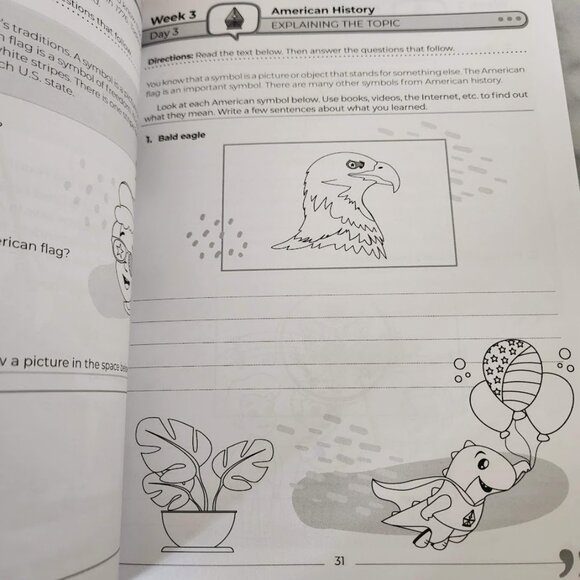 NEW 2nd Grade Social Studies: Daily Practice Workbook 20 Weeks of Fun Activities - Picture 12 of 13